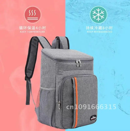 Backpack thermal Leakproof Insulated Waterproof Backpack Cooler Bag, Lightweight Soft